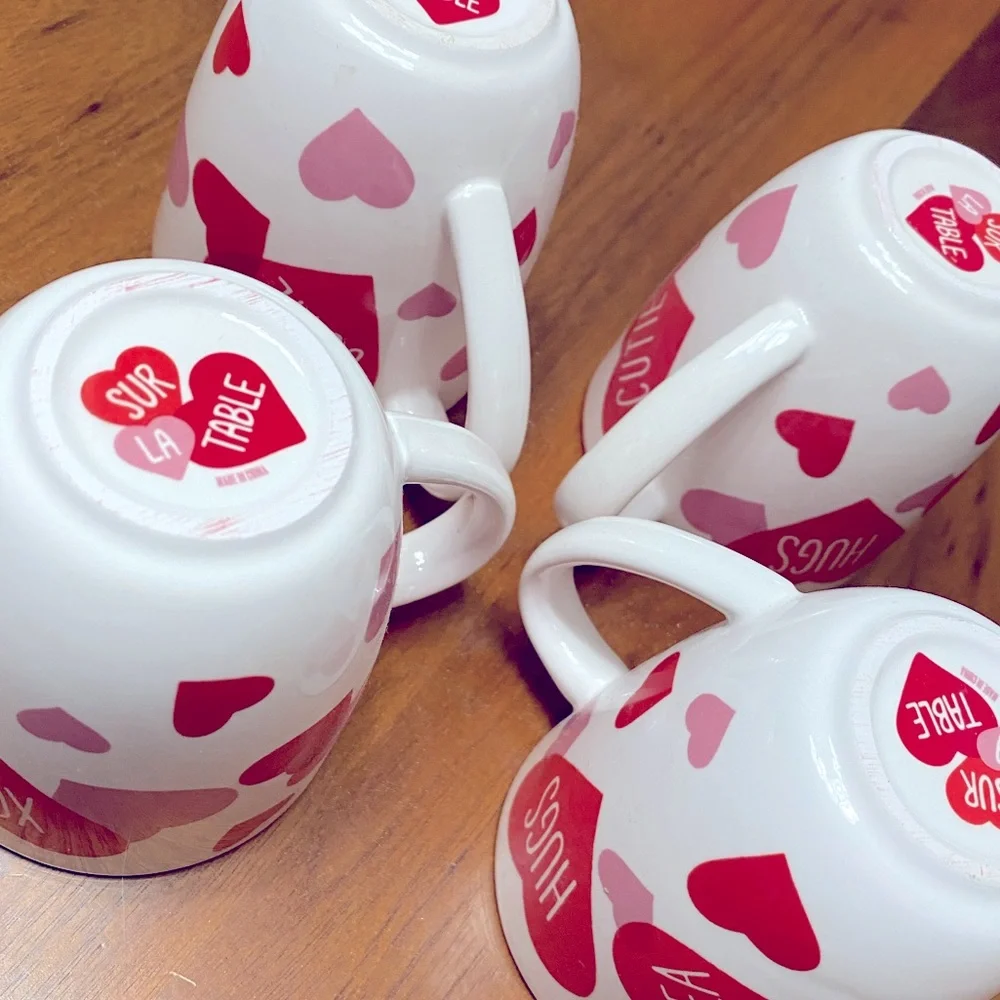 Sur la Table Valentine Hearts Mug